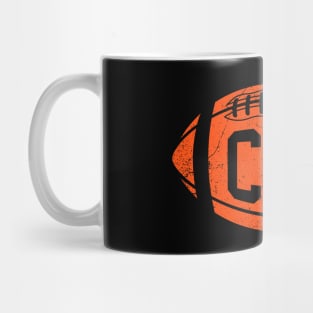 CIN Retro Football - Black Mug